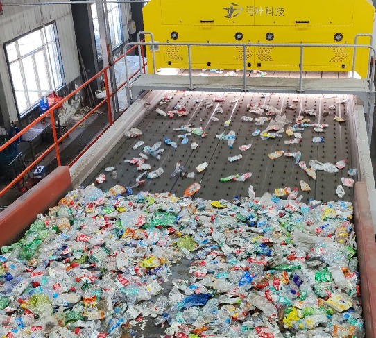 Waschanlage für Kunststoffflocken