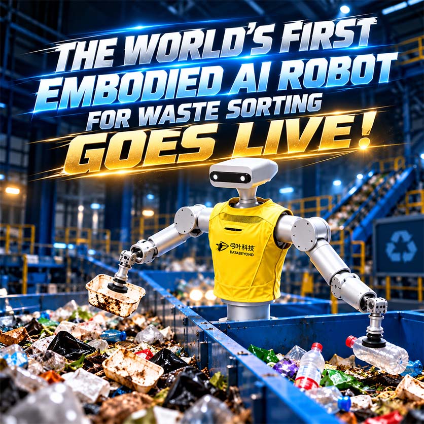 DataBeyond Showcases PICKINGMAN in Global Livestream from Operating Waste-Sorting Facility